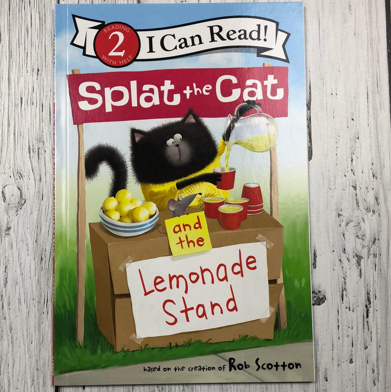 Splat the Cat and the Lemonade Stand - kids book