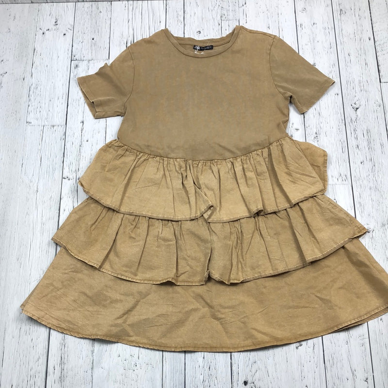 Zara Brown T-Shirt Dress - Hers L