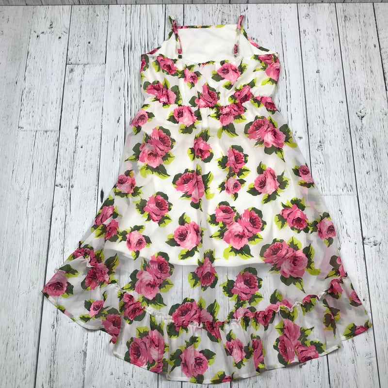 Children’s Place White Floral Dress - Girls 10/12