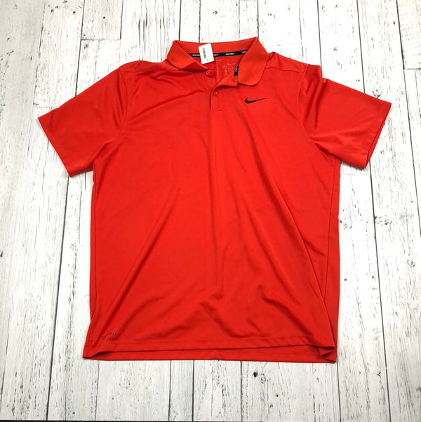Nike golf orange short sleeve shirt - His XL