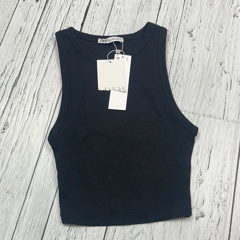 Zara black tank top - Hers S