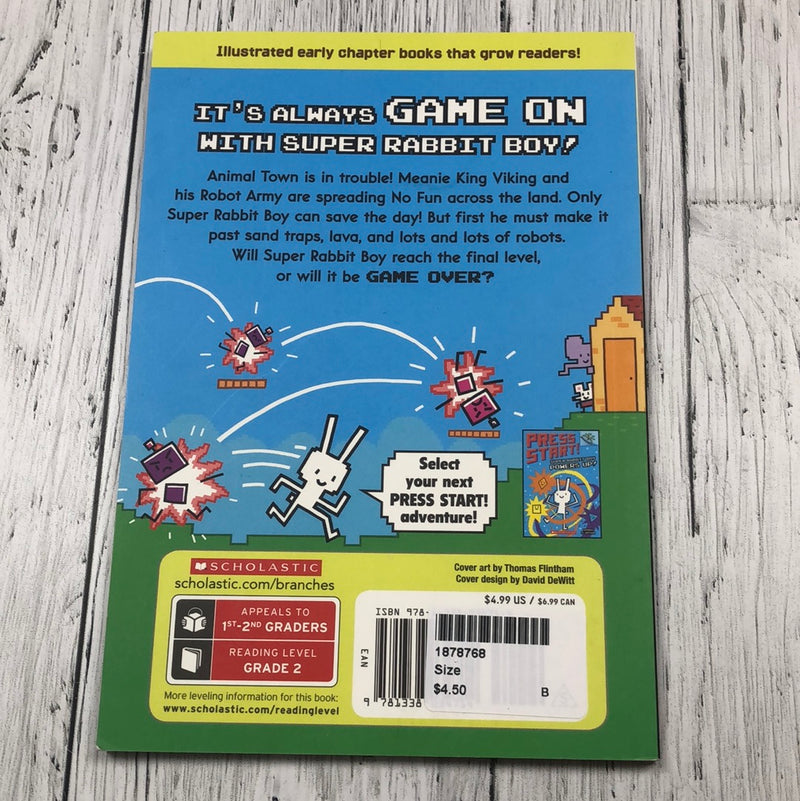 Game Over, Super Rabbit Boy! - kids book