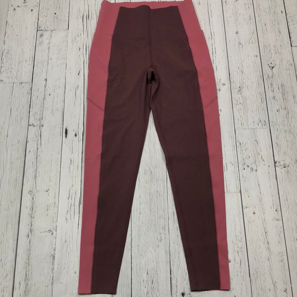 Sweaty Betty Brown-Pink Leggings - Hers 8