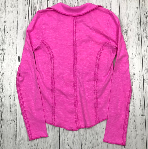 Anthropologie Pink Long Sleeve - Hers M