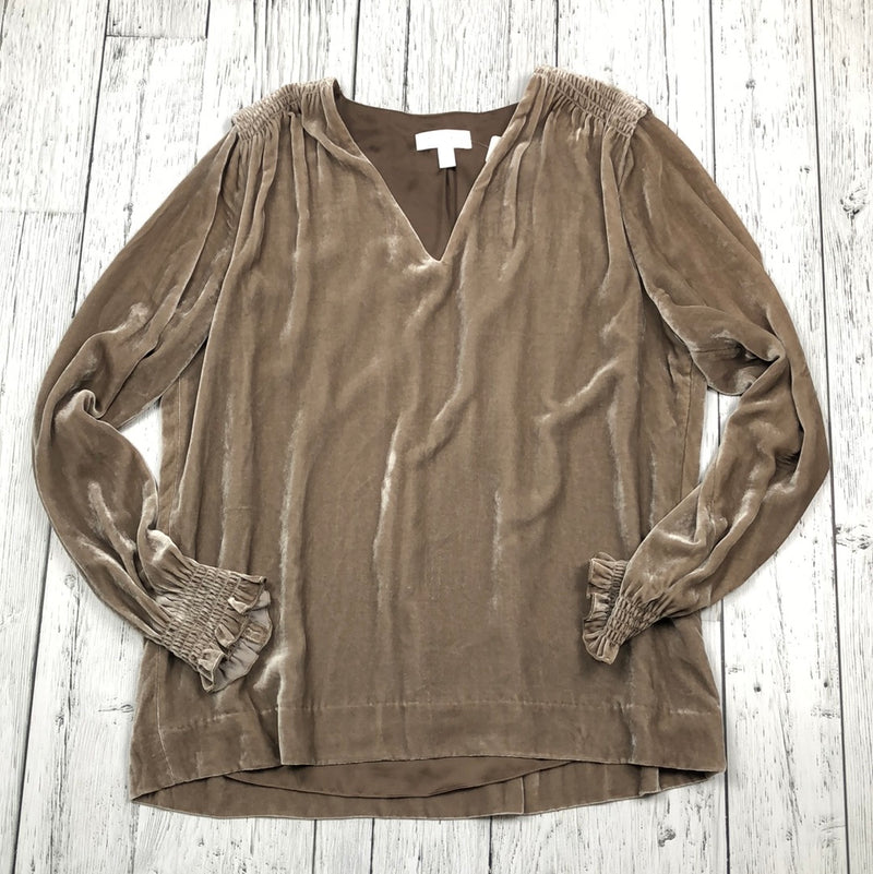 White Label Brown Velvet Long Sleeve - Hers 10