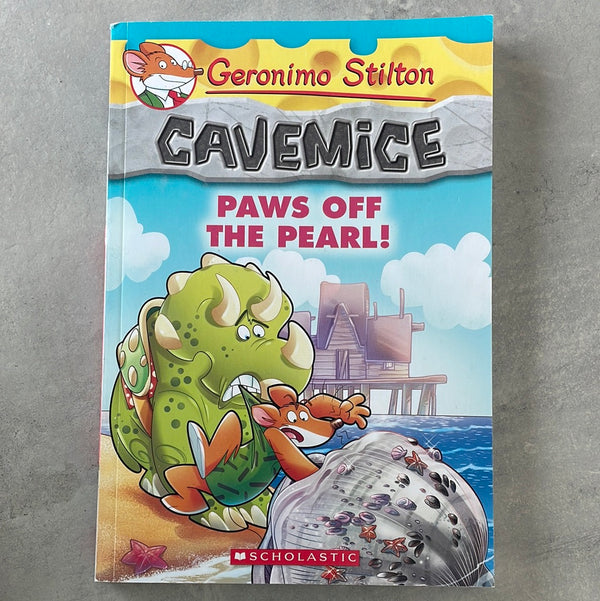 Geronimo Stilton Cavemice Paws Off the Pearl! - Kids Book