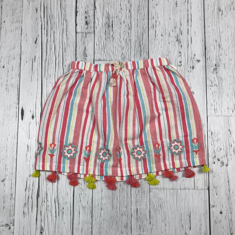 Hatley Multi-Coloured Striped Skirt - Girls 8