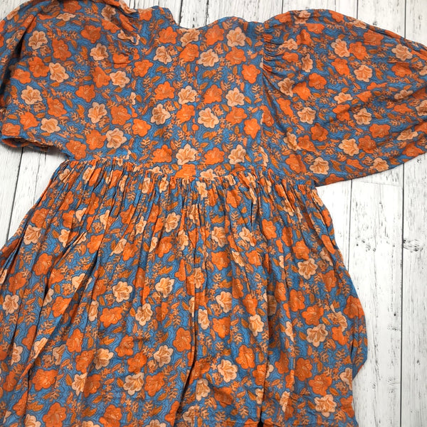 Sundry blue/orange floral dress - Hers XS/2