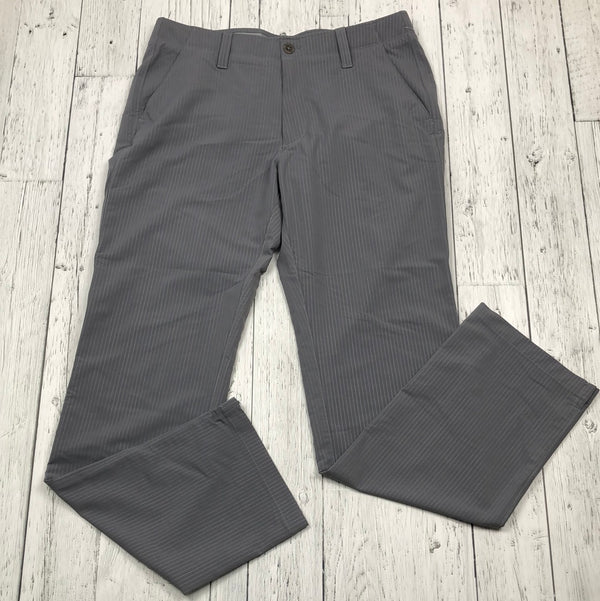 Under Armour Grey Lined Golf Pants - His 34x34