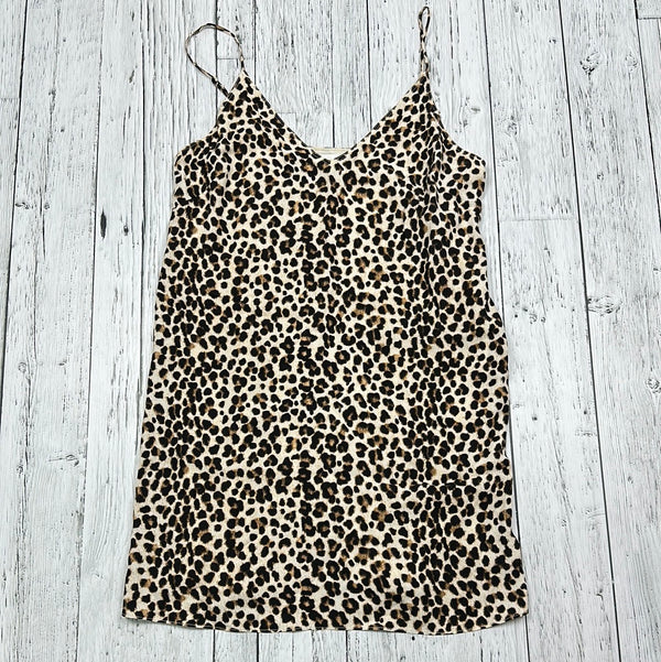 Wilfred Aritzia Leopard Print Slip Dress - Hers S