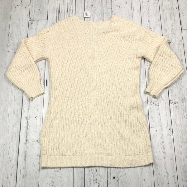 American Eagle cream knit long sleeve  dress - Hers S