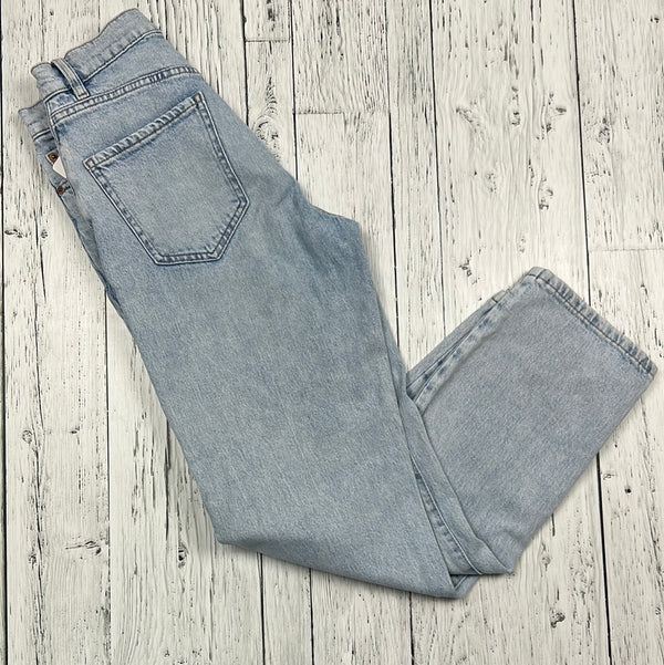 Garage blue vintage straight jeans - Hers XS/24