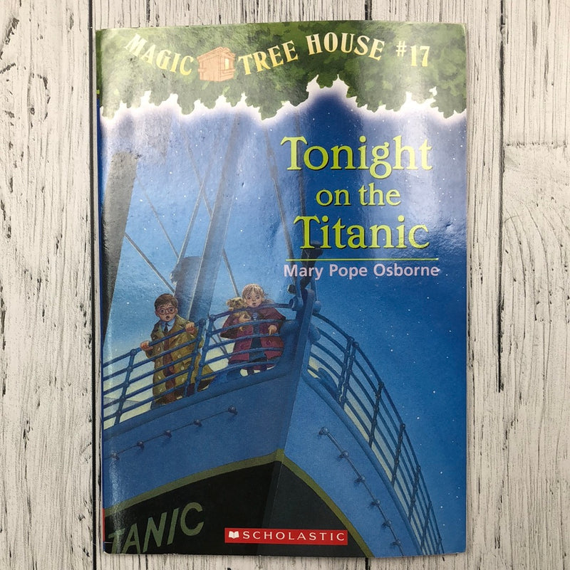 Tonight on the Titanic - kids book