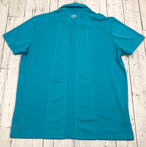 Puma Blue Golf Polo Shirt - His XL
