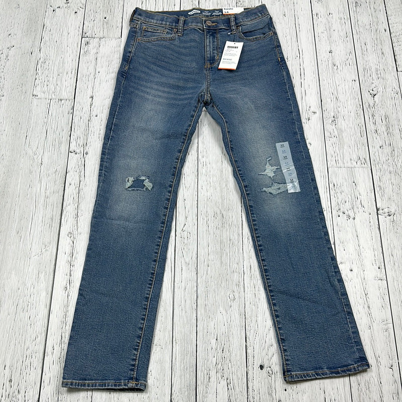 Old Navy Mid Wash Denim Karate Jeans - Boys 14