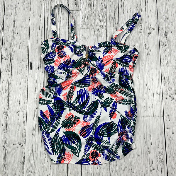 Thyme Maternity Multicolour Pattern Swimsuit Top - Ladies M