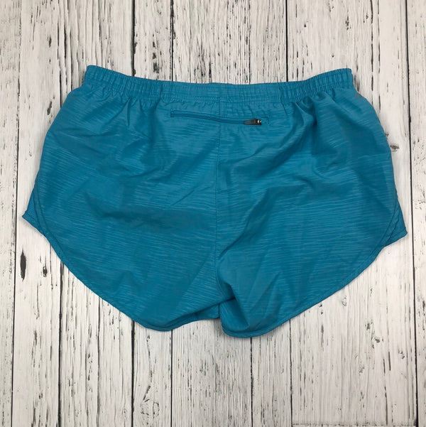 Nike Blue Two Layered Shorts - Hers S