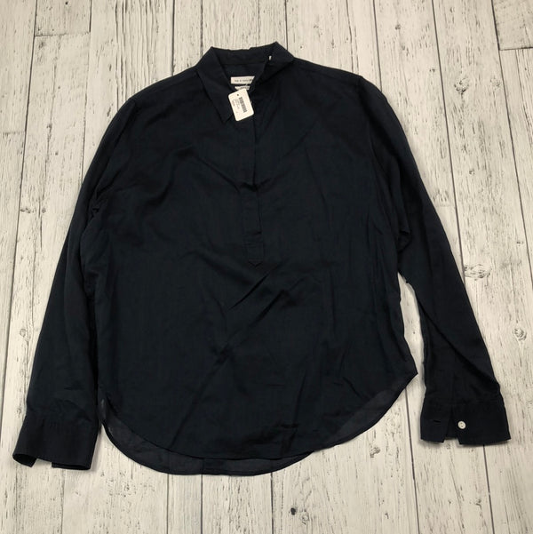 Rag & bone / JEAN navy long sleeve blouse - Hers M