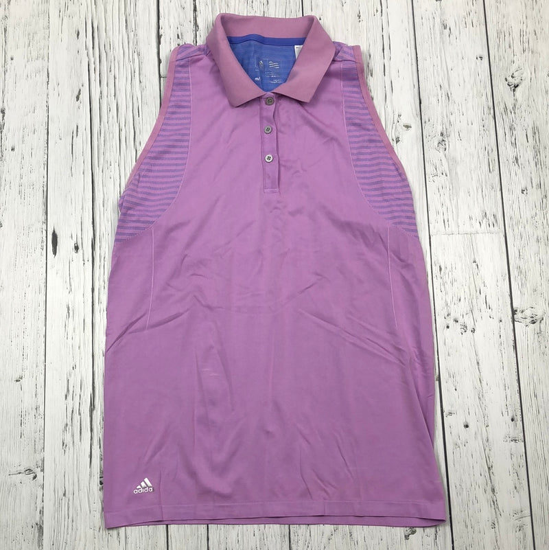 adidas Purple Tank Golf Shirt - Hers M
