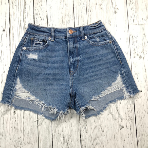 American Eagle Hi Rise Denim Shorts - Hers 000