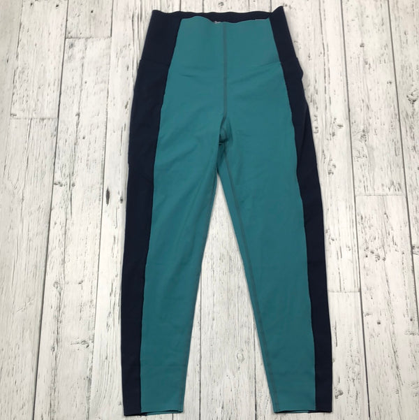 Sweaty Betty Turquoise/Navy Blue Leggings - Hers 8