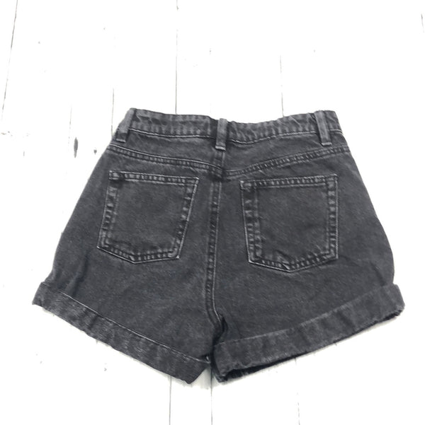 d e n i m c o . Black denim mom shorts - Girls 10/11