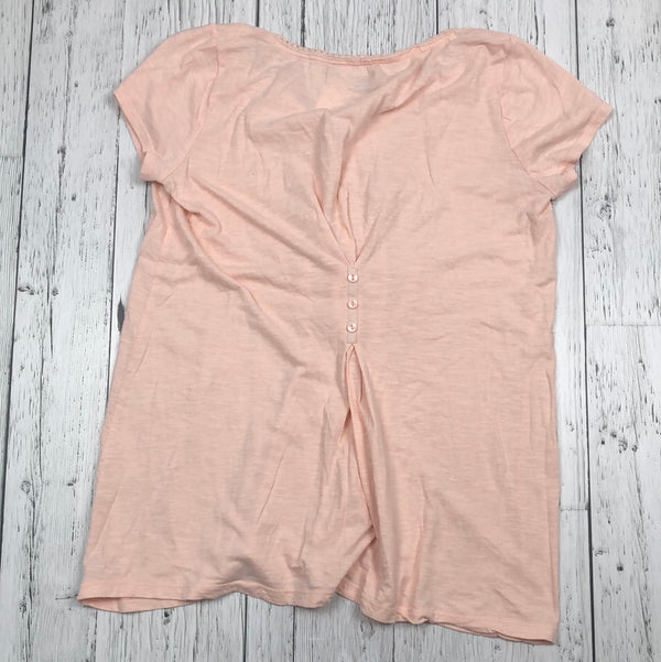 Motherhood Salmon Pink Maternity Blouse - Ladies M