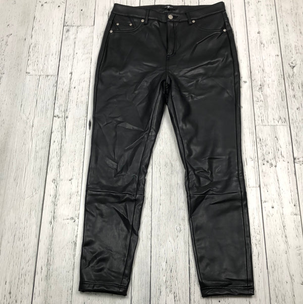 7 for all mankind Faux Leather Pants - Hers M