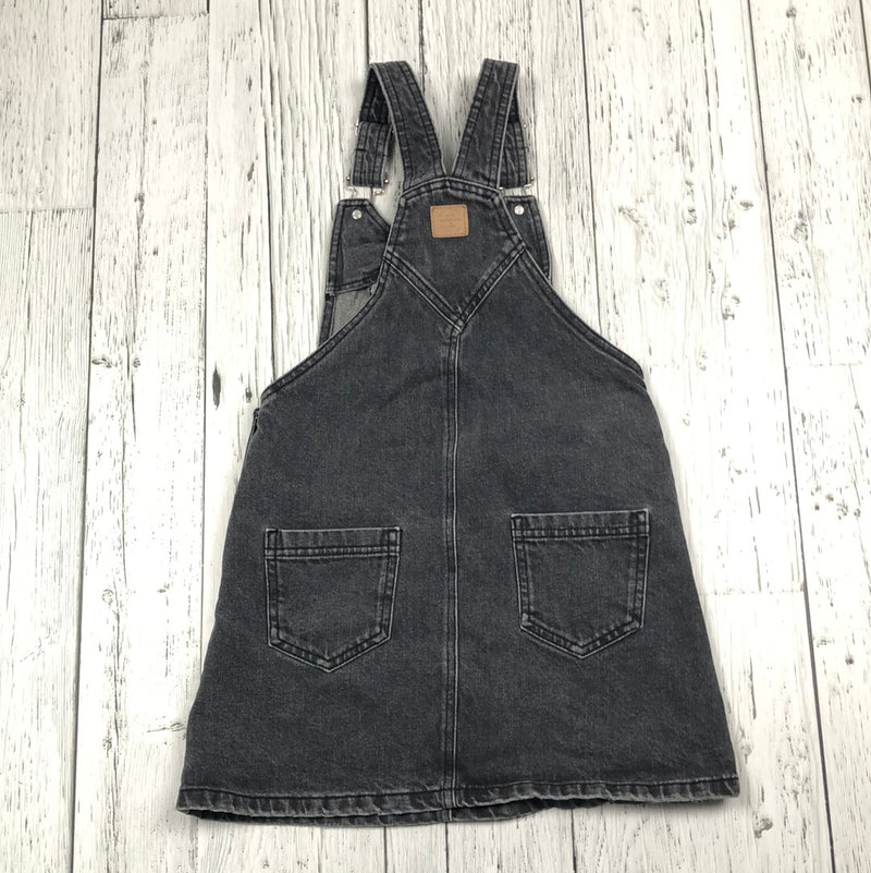 Zara black denim overall dress - Girls 9