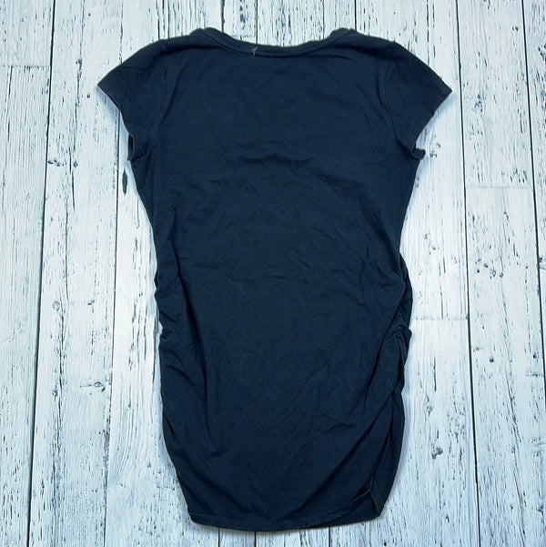 Thyme Maternity Black T-Shirt - Ladies M
