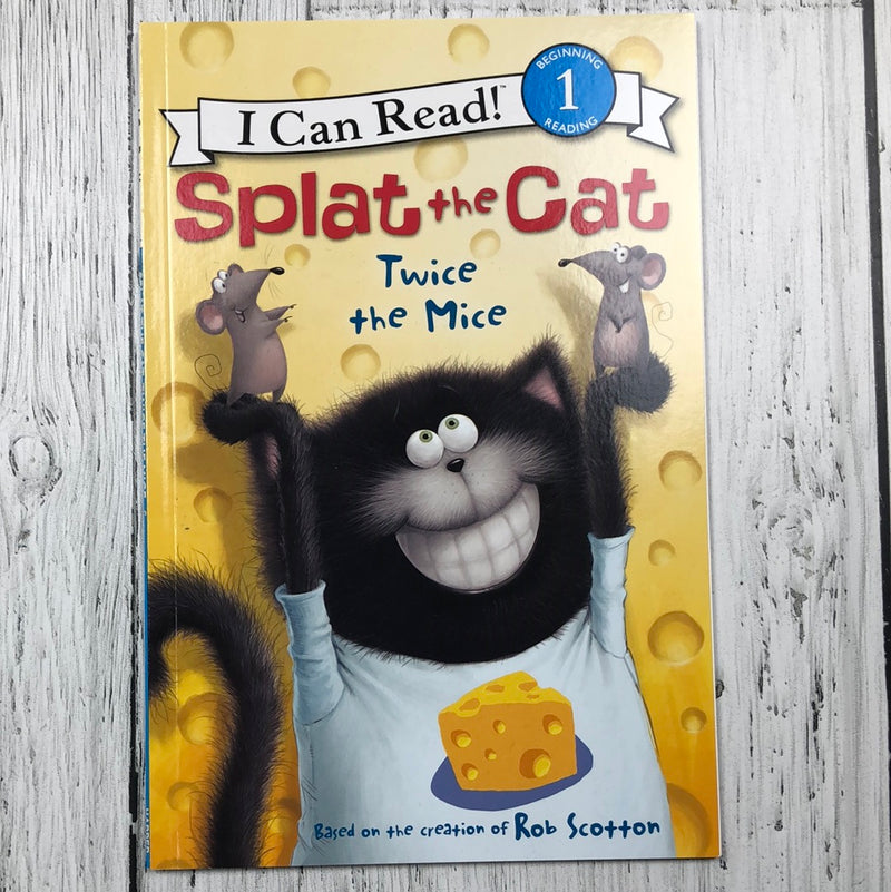 Splat the Cat Twice the Mice - kids book