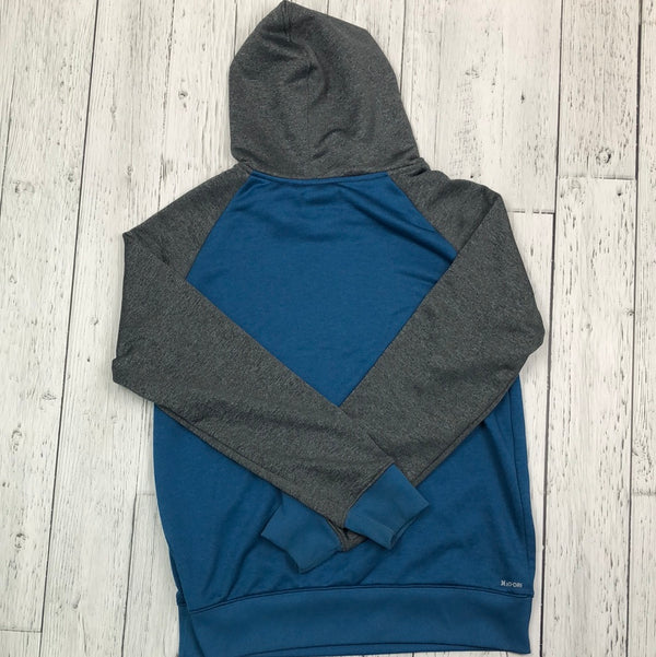 Hurley shark grey/blue light weight hoodie - Boy 13/15(XL)