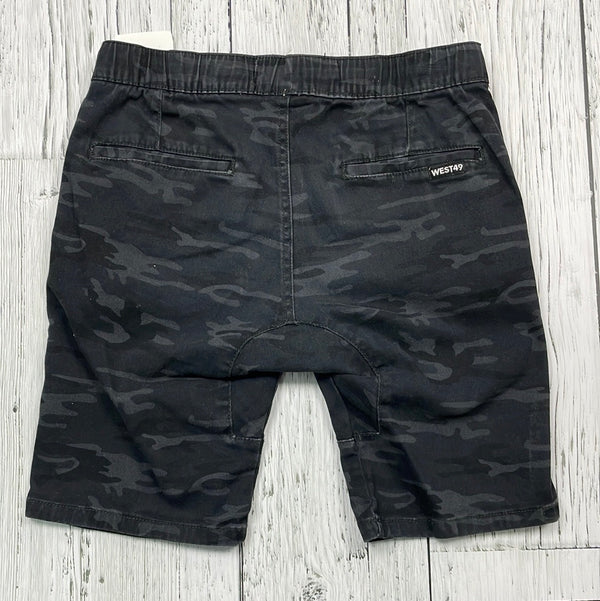 West49 black camouflage shorts - Boy 10/12