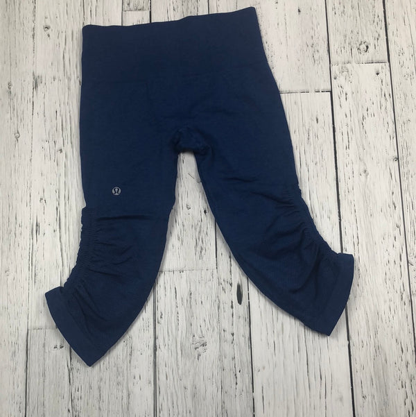 Blue lululemon crop leggings - Hers 4