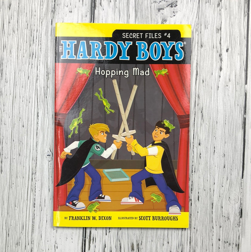 The Hardy Boys Secret Files #4 Hoping Mad - Kids Book