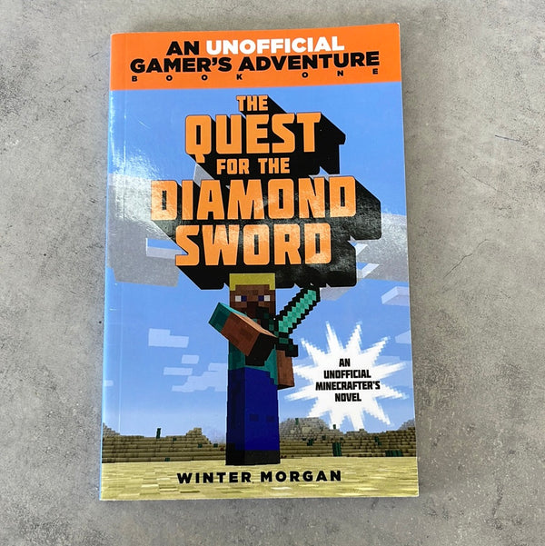 The quest for the diamond sword - Kids book