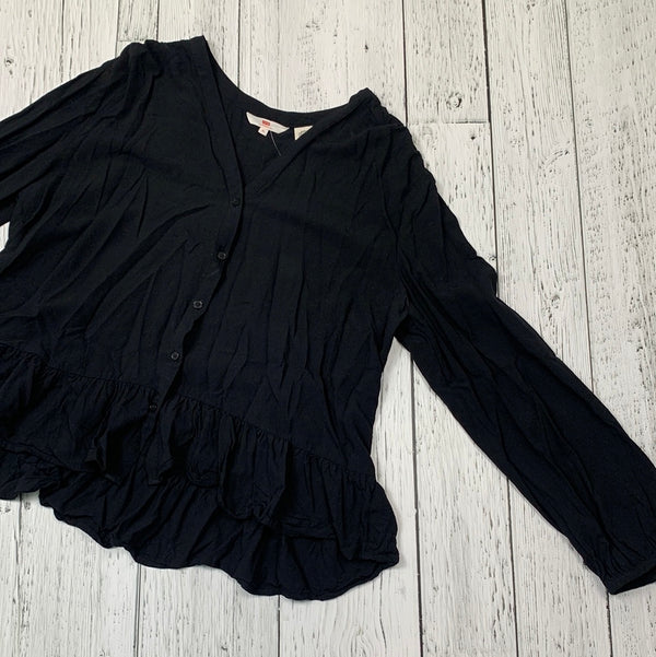 Levi’s black button up shirt - Hers XL