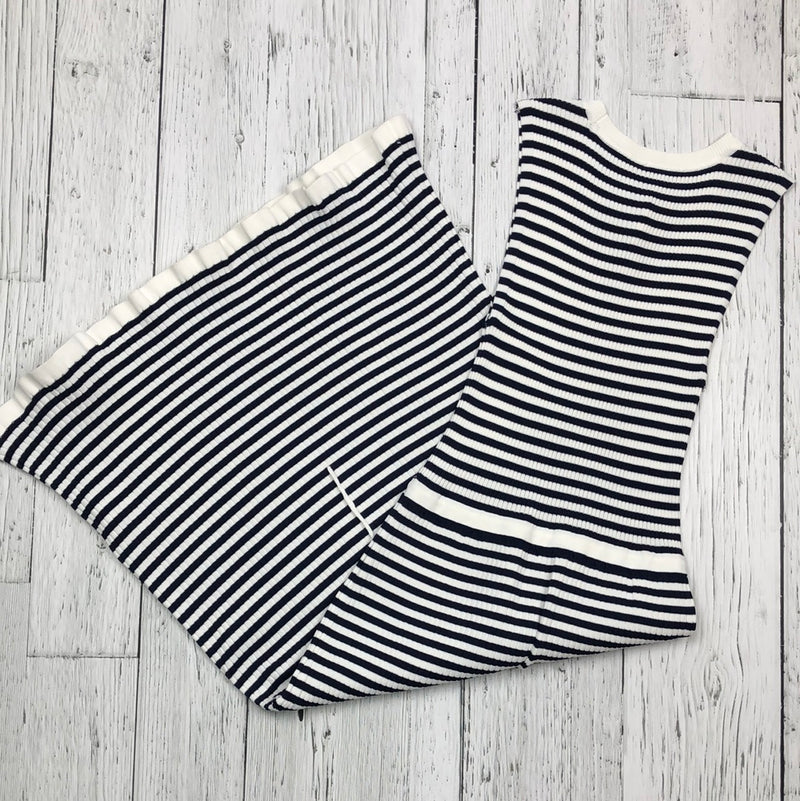 Tristan black/white stripe dress - Hers XS