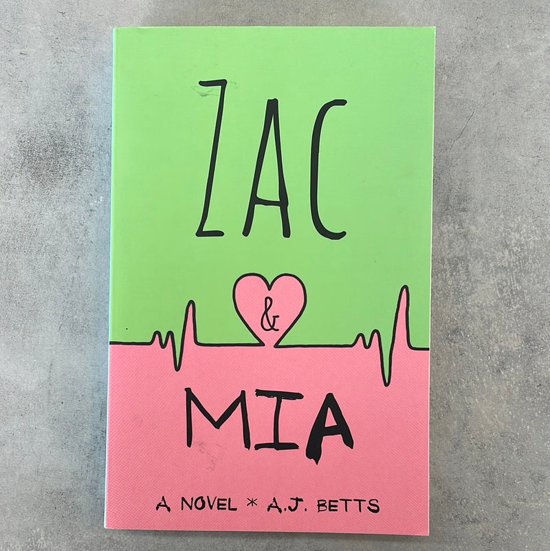 Zac & Mia - Adult Book