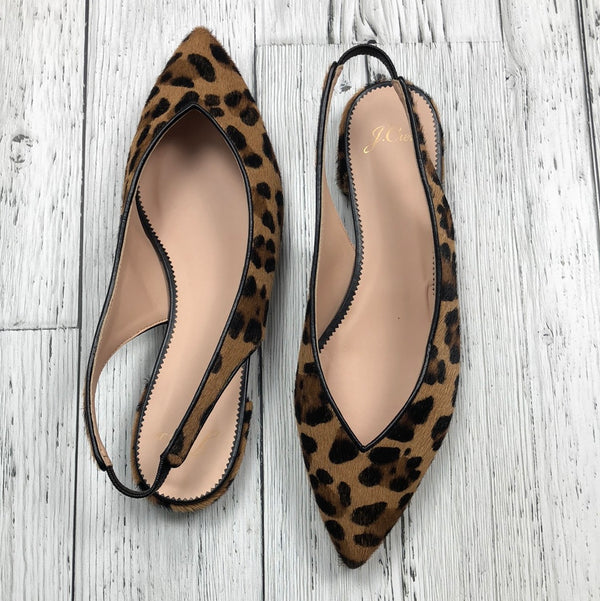 J. Crew leopard print slip on shoes - Hers 9.5