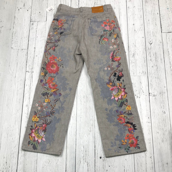 Roberto Cavalli multicolour floral jeans - Hers M/L/42