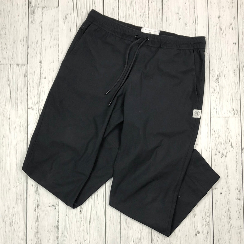 Reigning champ black joggers - His M