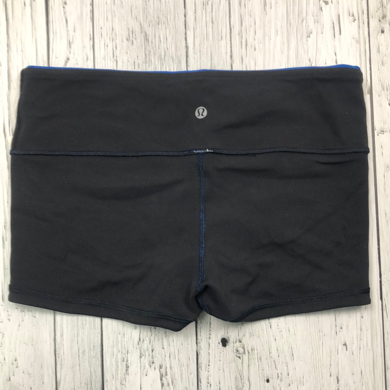 lululemon blue black shorts - Hers 8