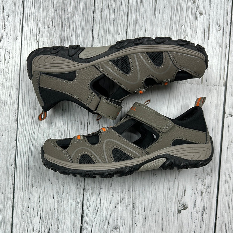 Merrell Grey/Black Walking Shoes - Boys 3