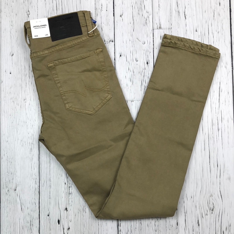 Jack & Jones green slim jeans - His S(29/32)