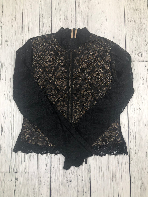 Wilfred black lace top - Hers M