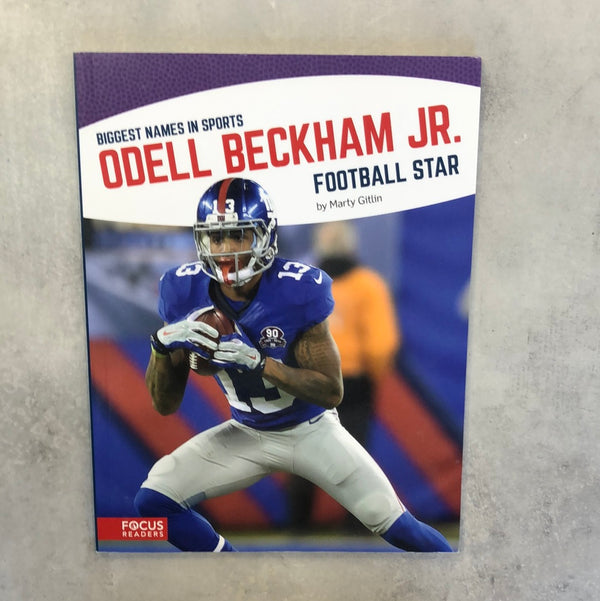 Biggest Names In Sports Odell Beckham Jr. - Kids Book