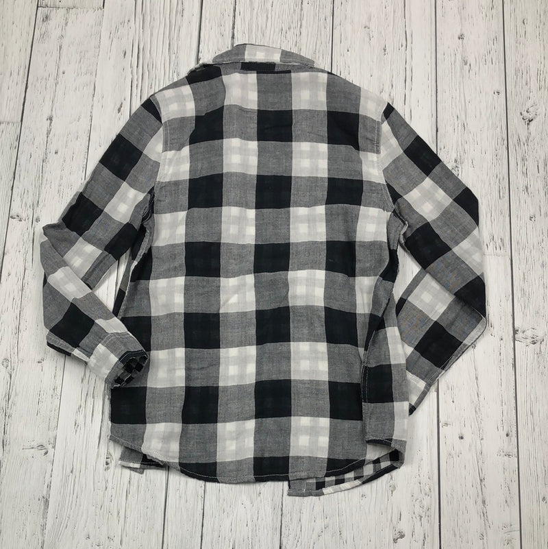 Joe Fresh black white plaid long sleeve button up shirt - Boys 10/12 –  SproutzUturn