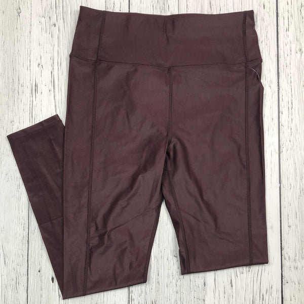 Sweaty Betty burgundy leggings - Hers L