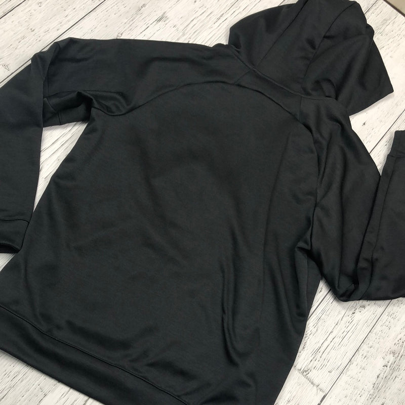 Adidas Black Hooded Jacket - His L